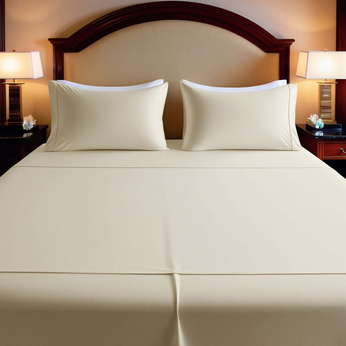 Shop for 1000TC Ivory Sheet Set Egyptian Cotton 1000 Thread Count