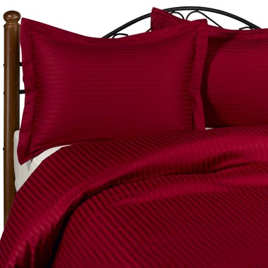 Burgundy Solid 5-Piece Split King Sheet Set – 1000 Thread Count Egyptian Cotton