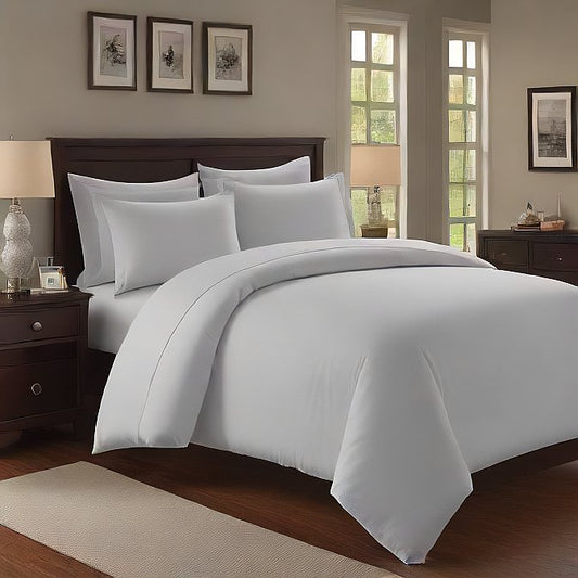 White Duvet Cover Set – 3 Piece 1000 TC Egyptian Cotton Bedding