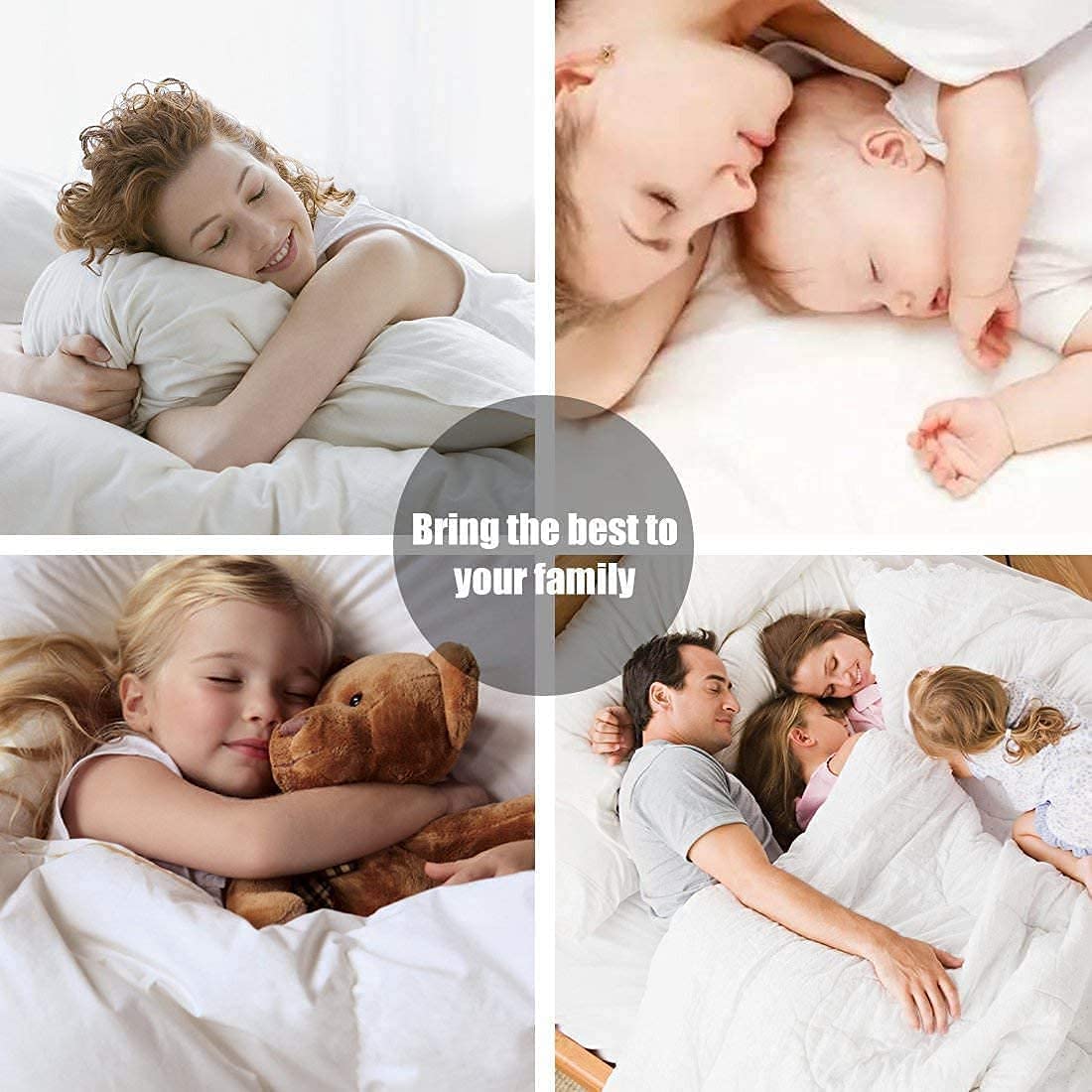 Ivory Color Fitted Sheet Cotton 1000TC